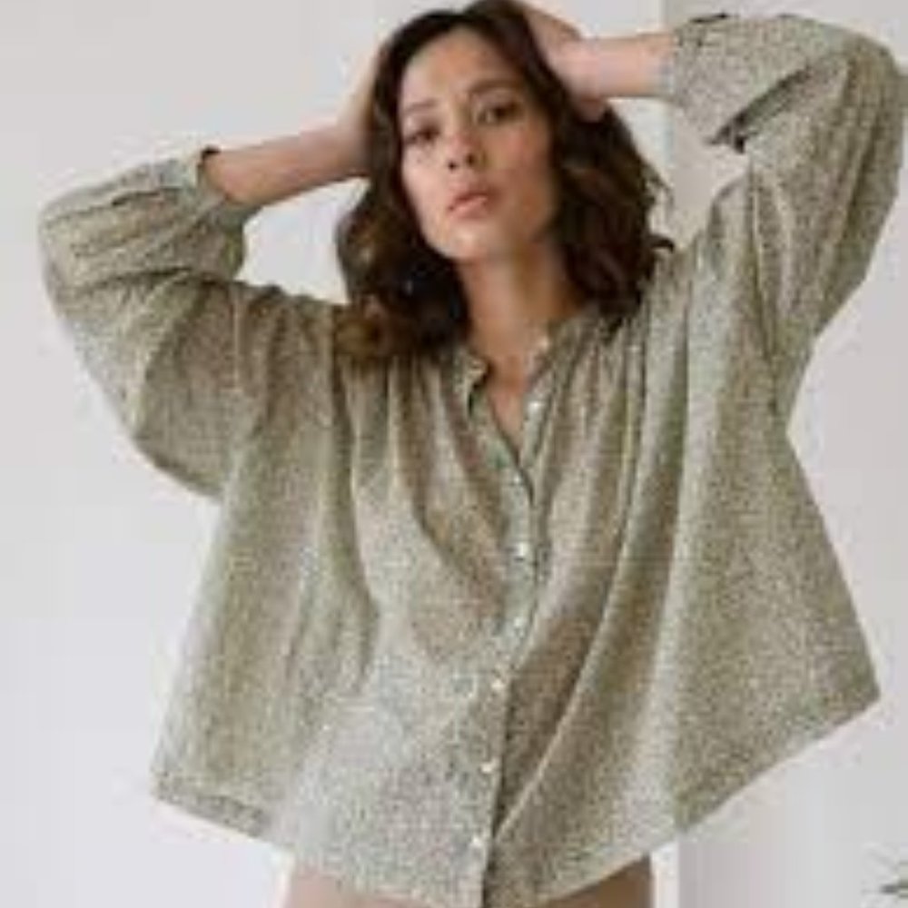 LAUDE the Label Francoise Top in Canyon Floral- Size XS/S